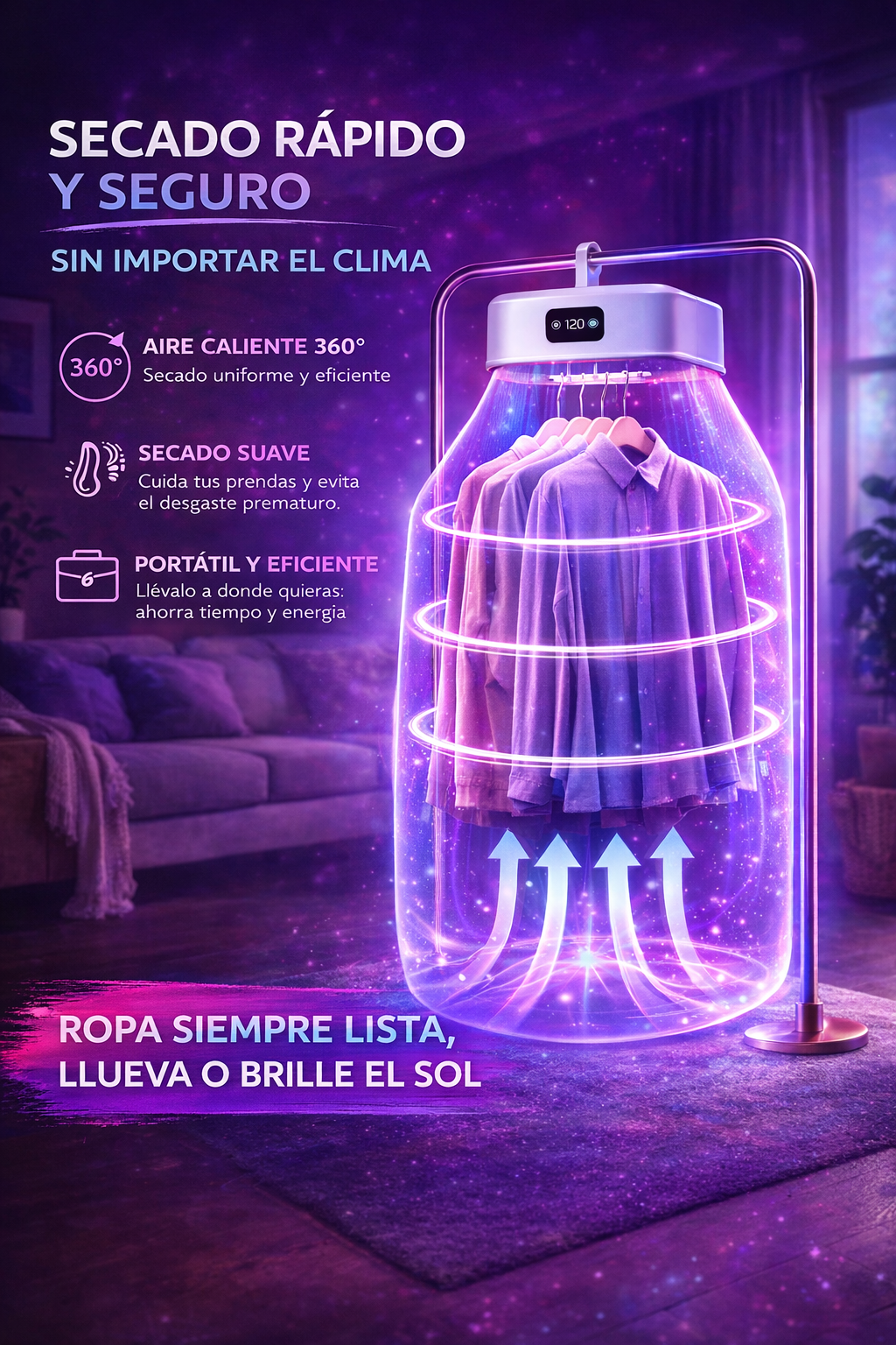 SECADORA PORTATIL